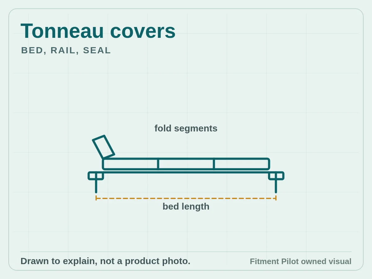 Tonneau covers owned fitment checklist visual